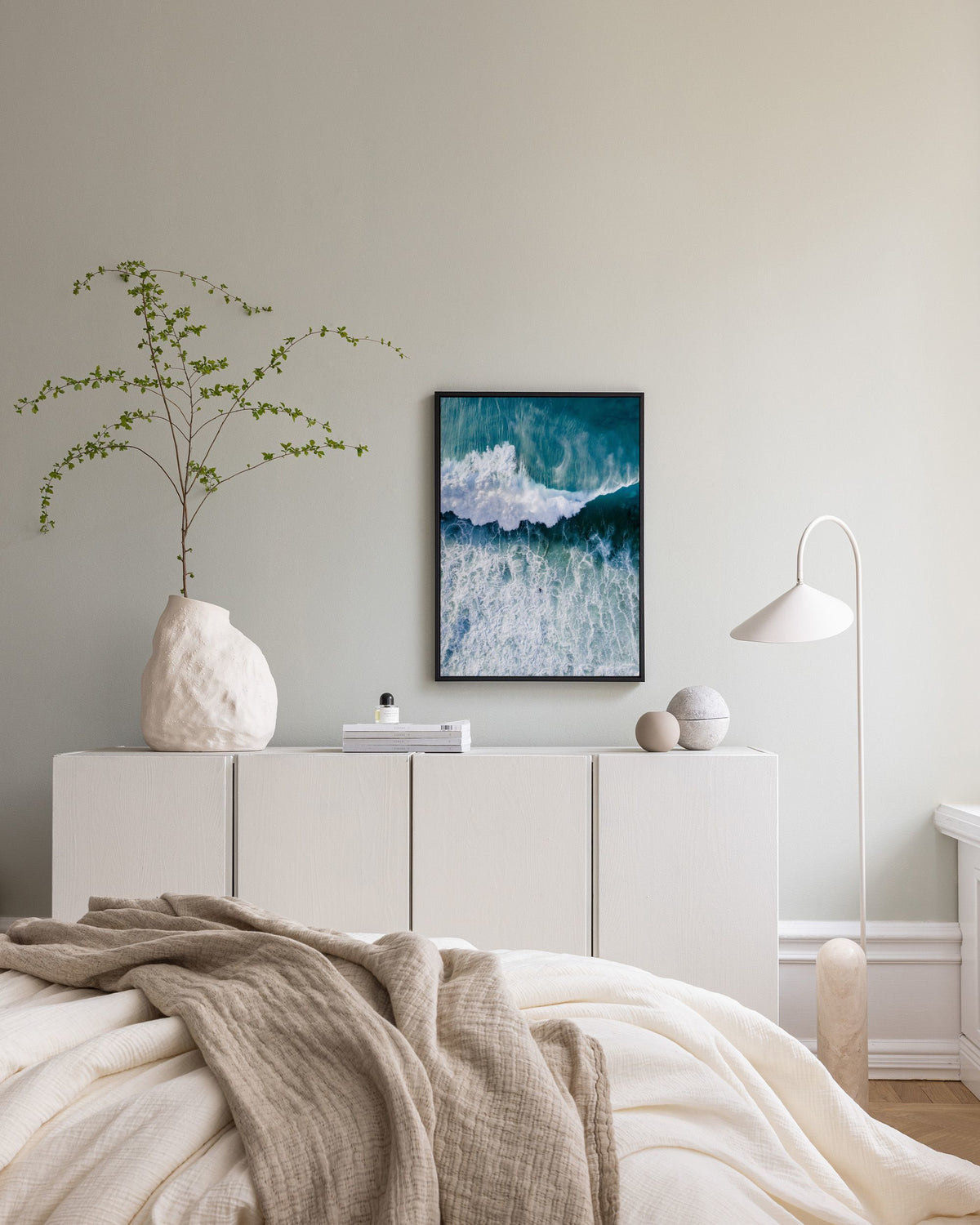Surfers Wave Canvas print