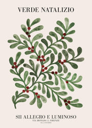 Christmas Greenery Print