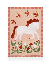 Hoofs and Flowers Lienzo