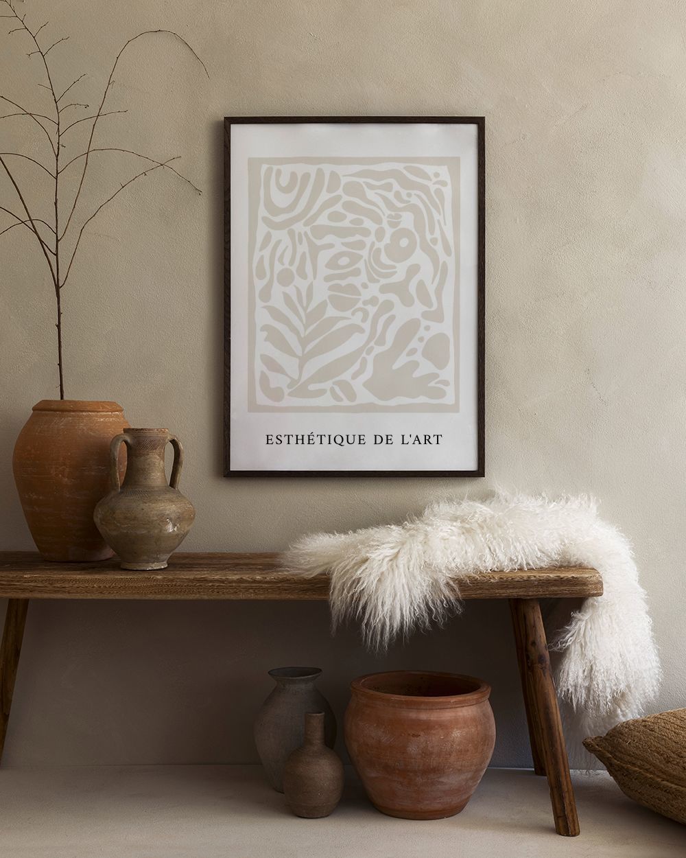 Esthétique de L'art Print