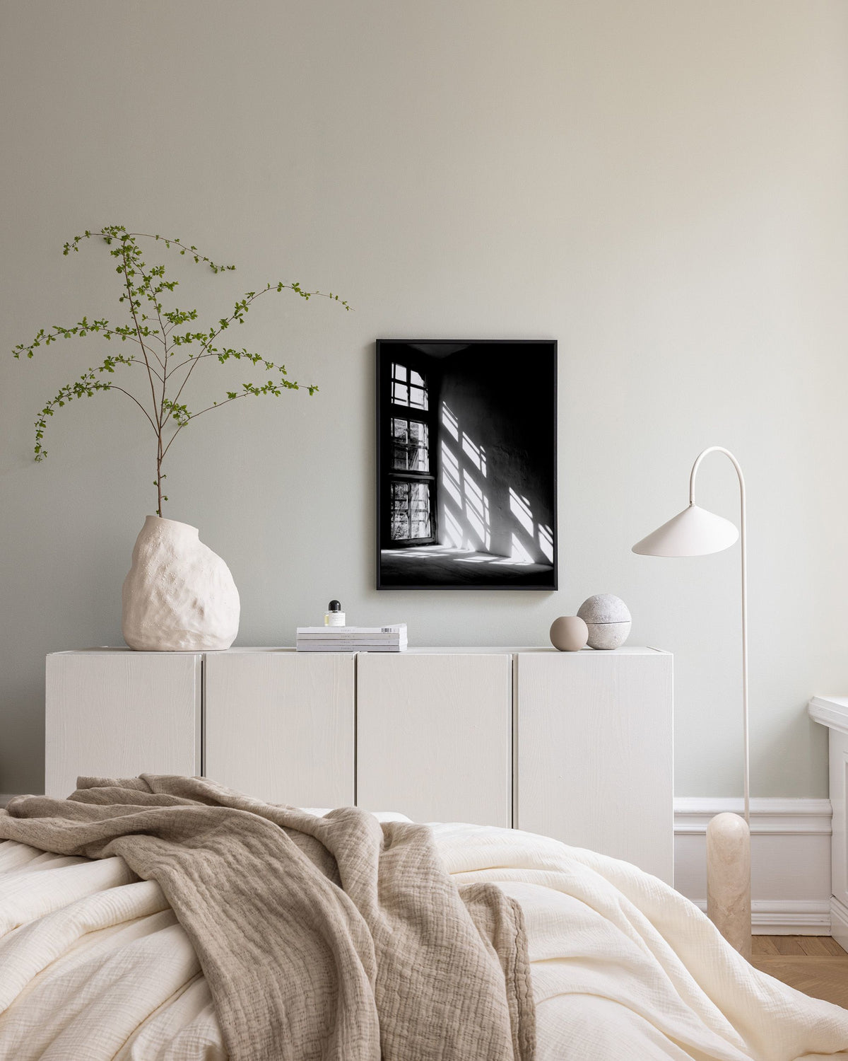 Let The Light In Canvas print
