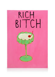Britty Flynn - Rich Bitch Canvas print