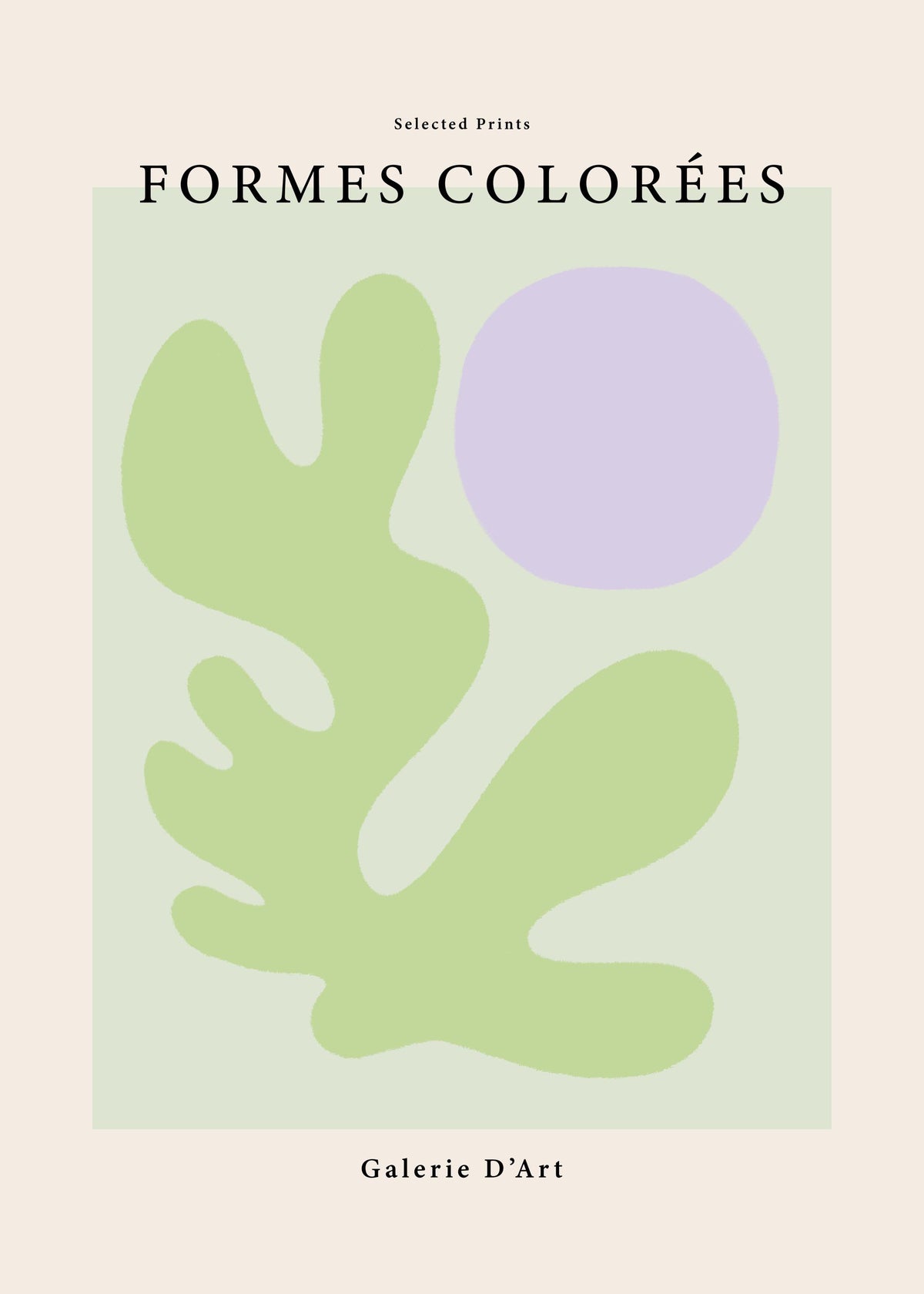 Formes Colorées No2 Print