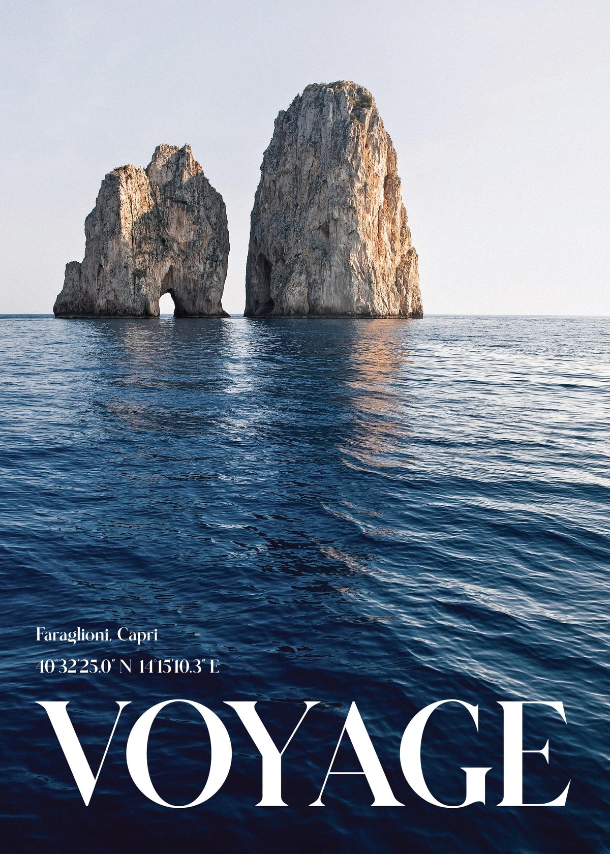 Blue Voyage Print