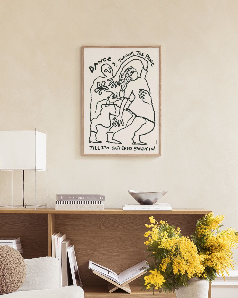 Eden Kalif - Dance Me to the End of Love Print