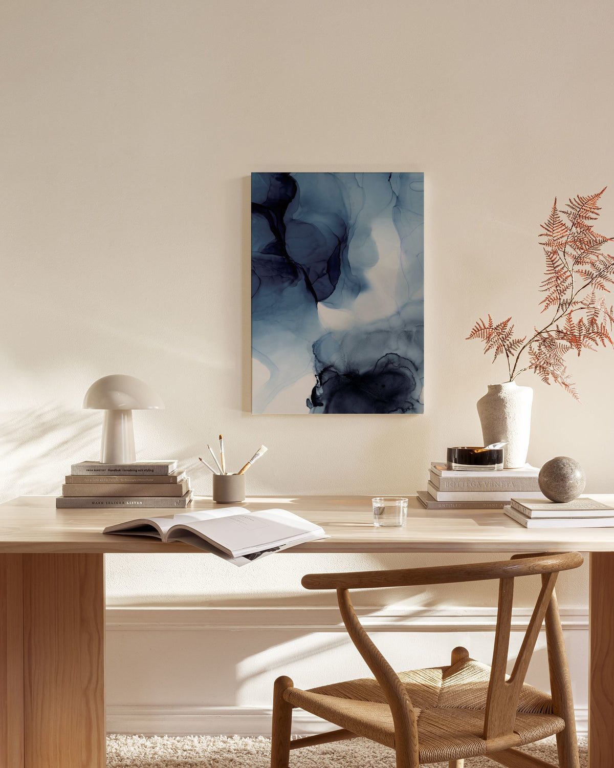 Liquid Formations No3 Canvas print
