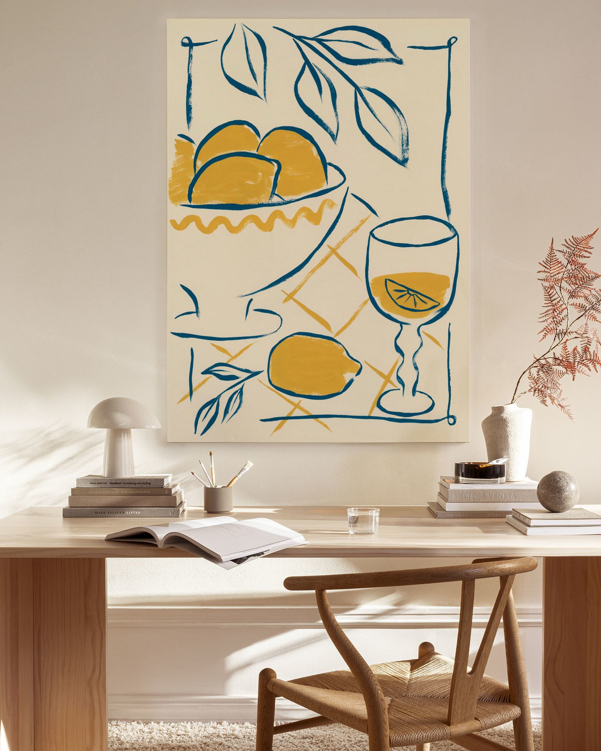 Refreshing Lemonade Canvas print