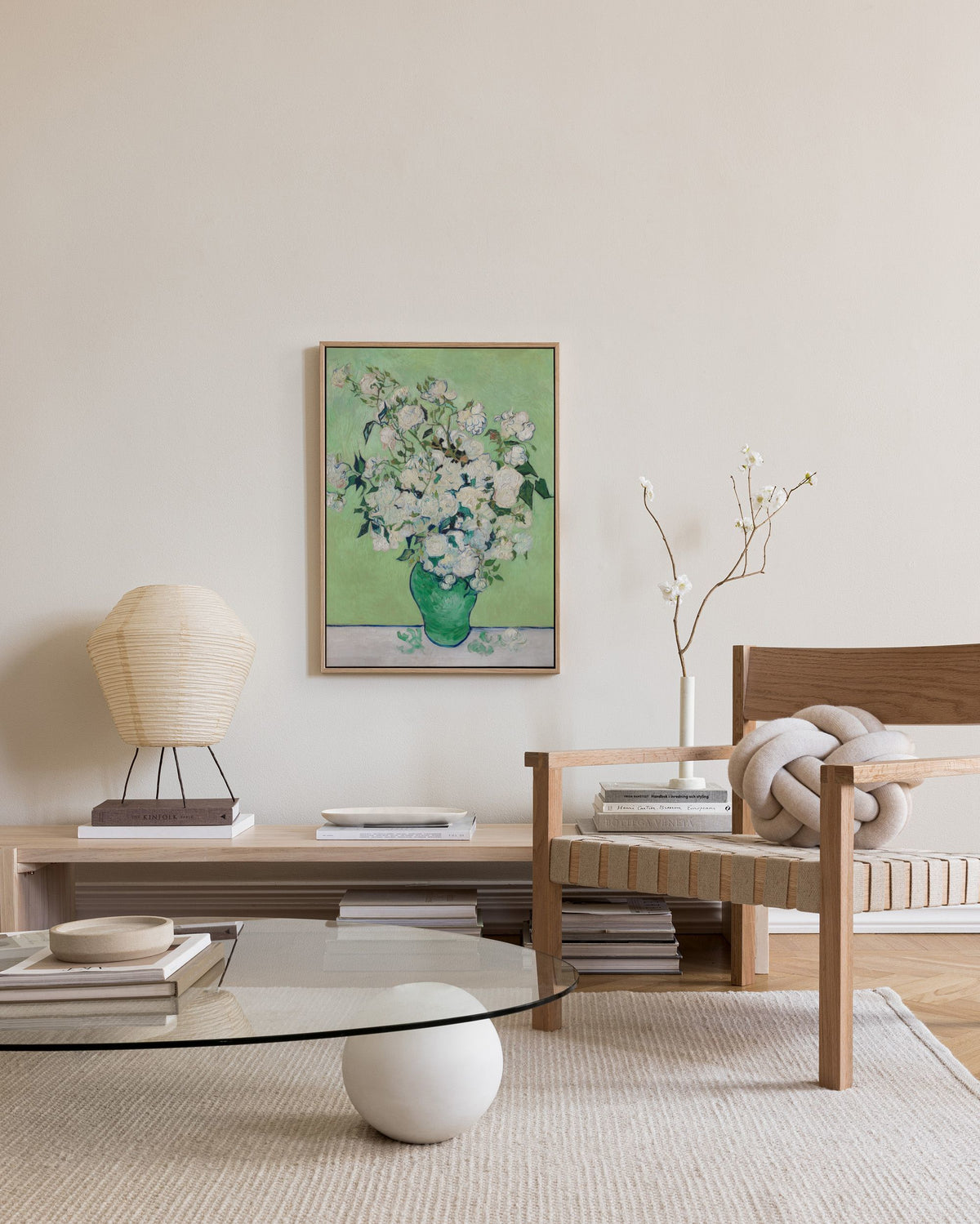 Van Gogh - Roses Canvas print