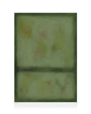 Division in Green Canvas print