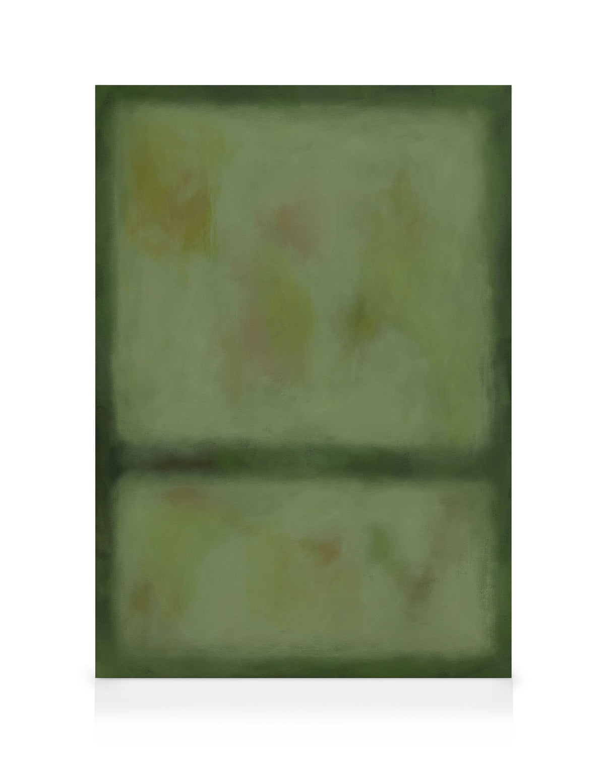 Division in Green Canvas print