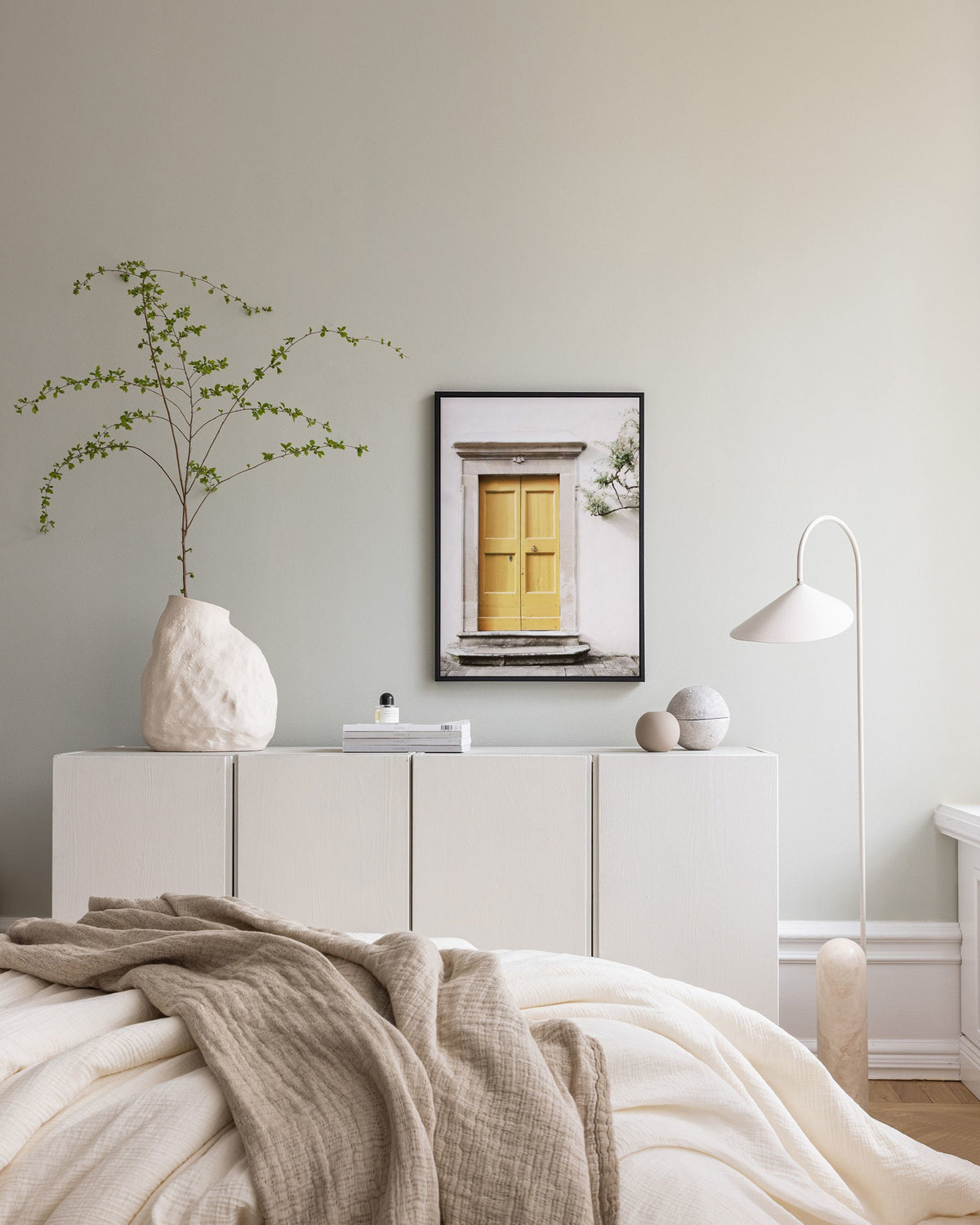 Yellow Door Canvas print