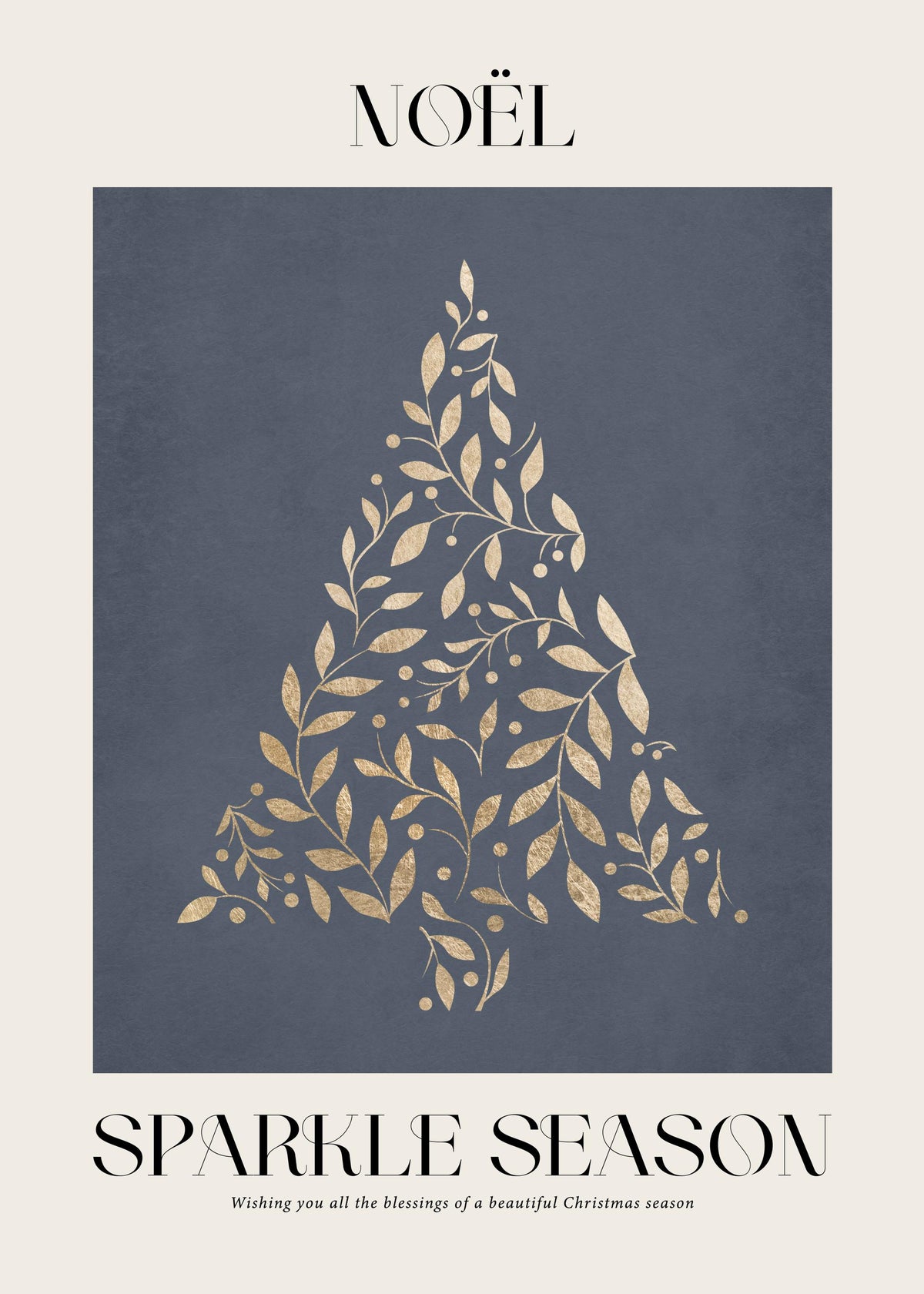 Golden Tree Print