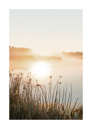 Misty Lake Print