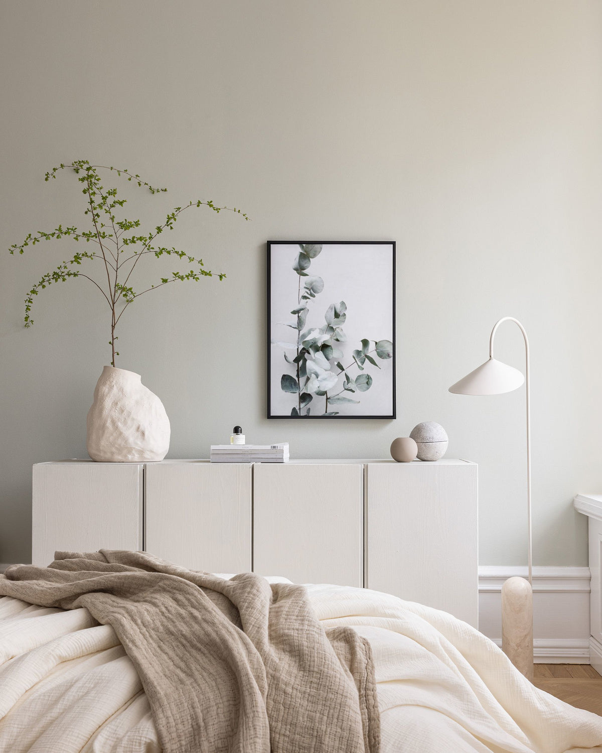 Eucalyptus Twigs No1 Canvas print