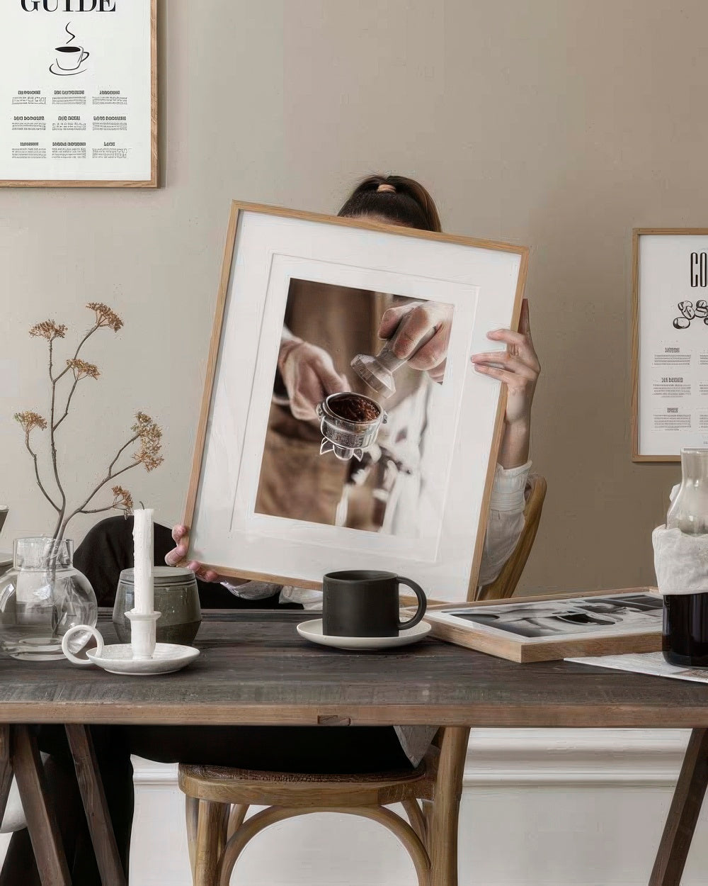 Coffee Grounds Print
