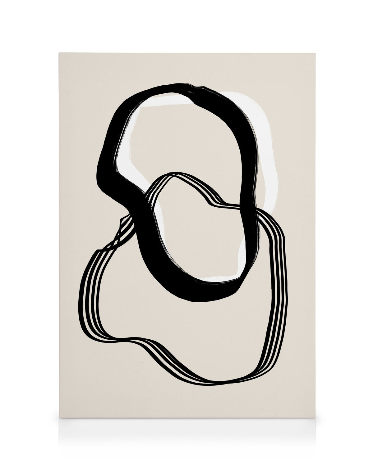 The Lines No1 Canvas print