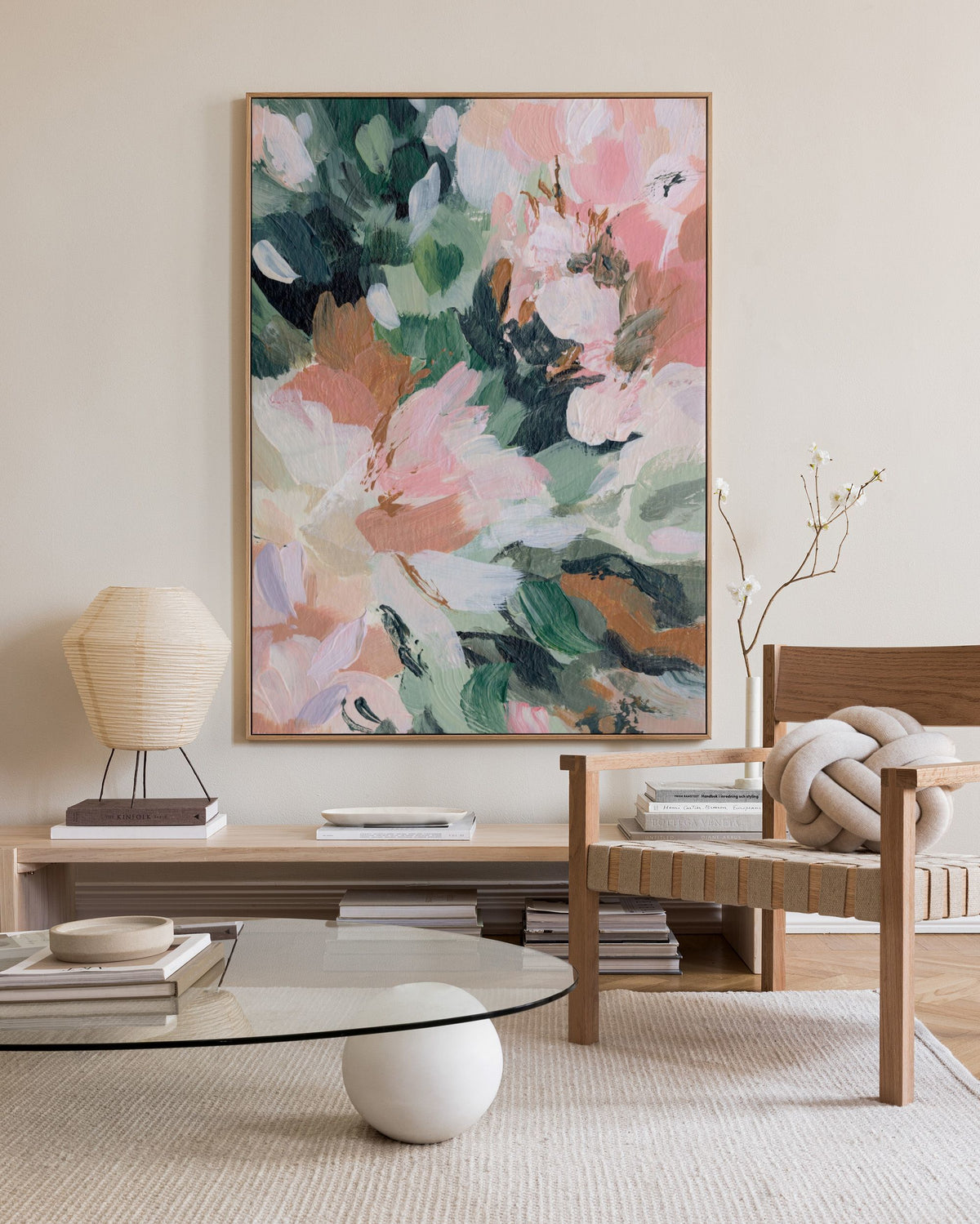 Fleurs Épanouies Canvas print