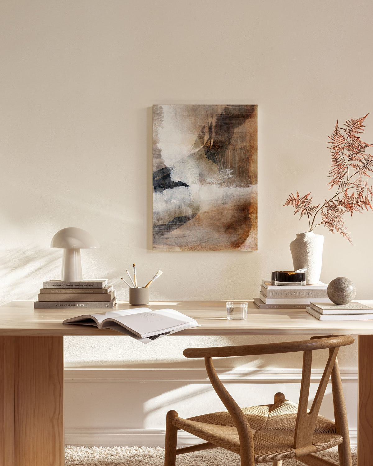 Dan Hobday - Layers No2 Canvas print