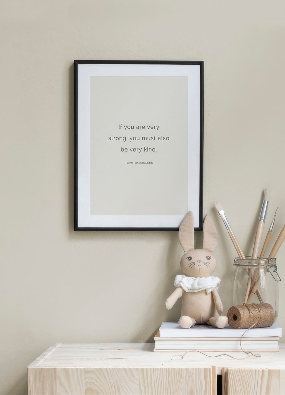 Pippi Longstocking Quote Print