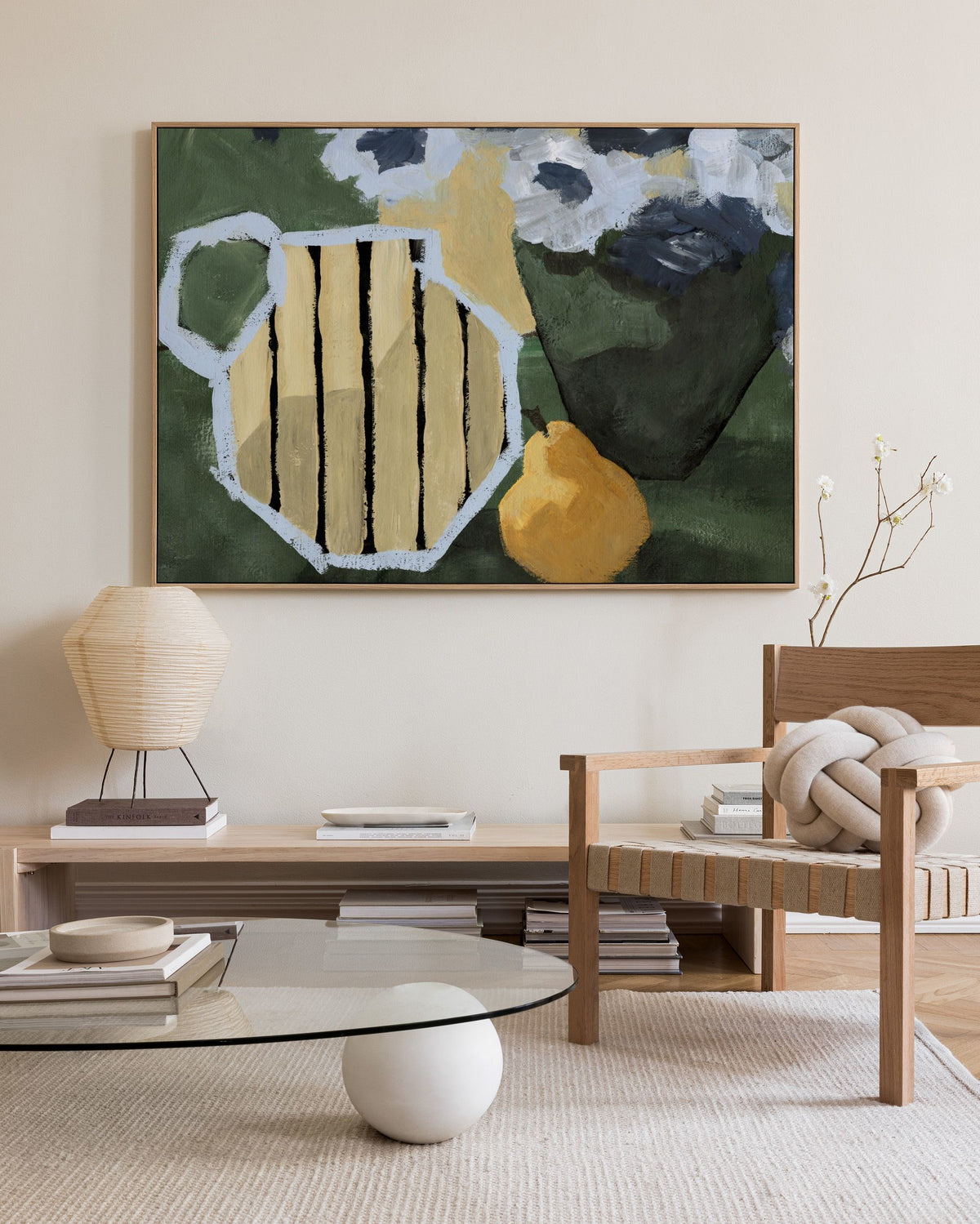 Muted Melody Canvas print