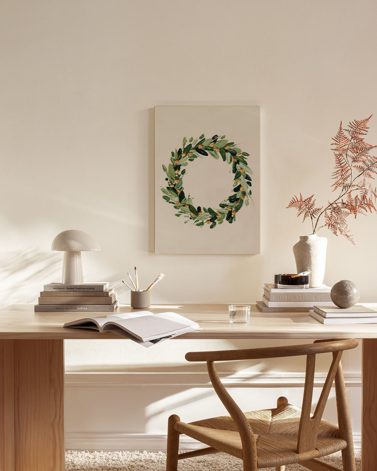 Winter Form Canvas print