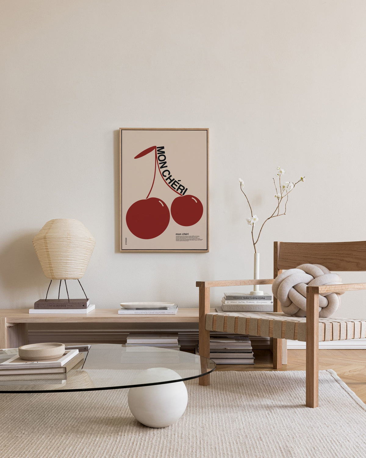 Mon Cheri No1 Canvas print