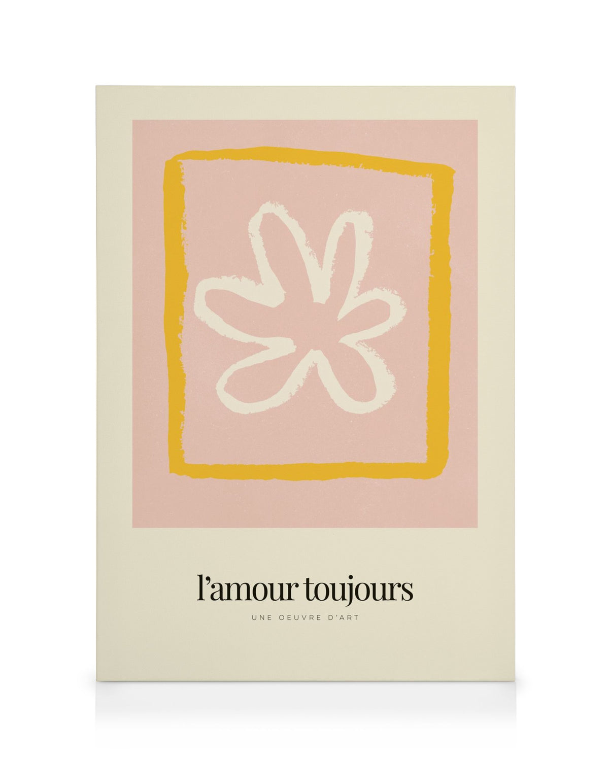 Toujours Canvas print