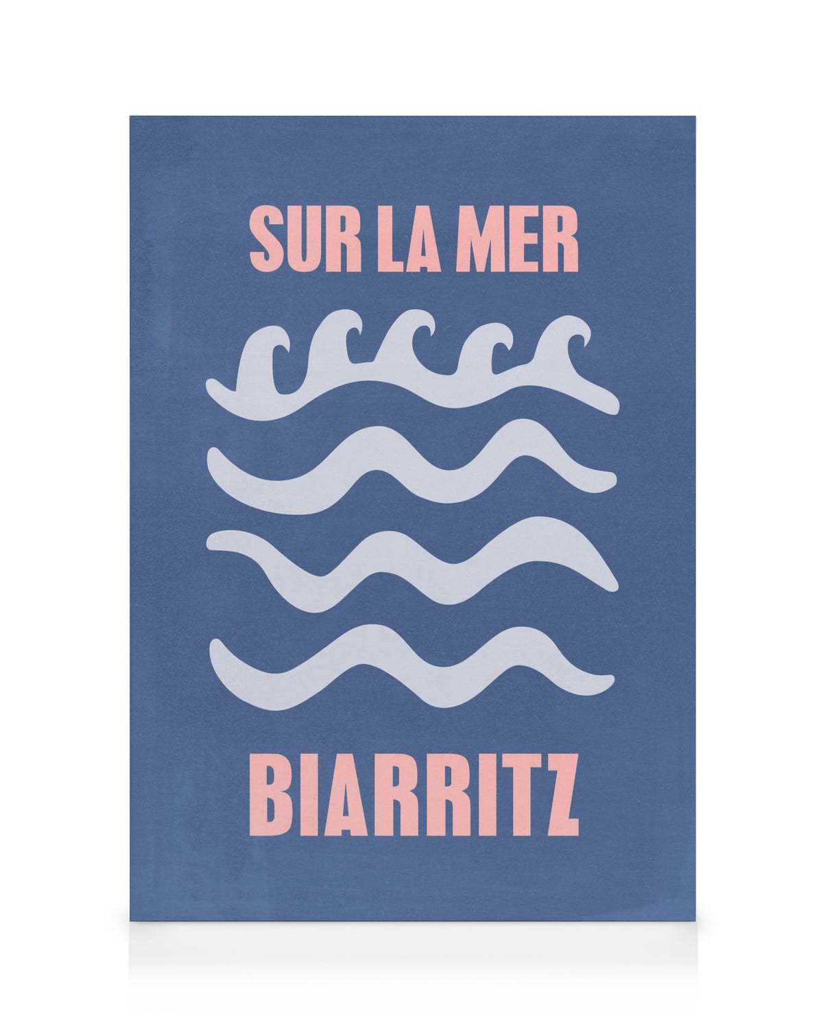 Graphic Biarritz Canvas print