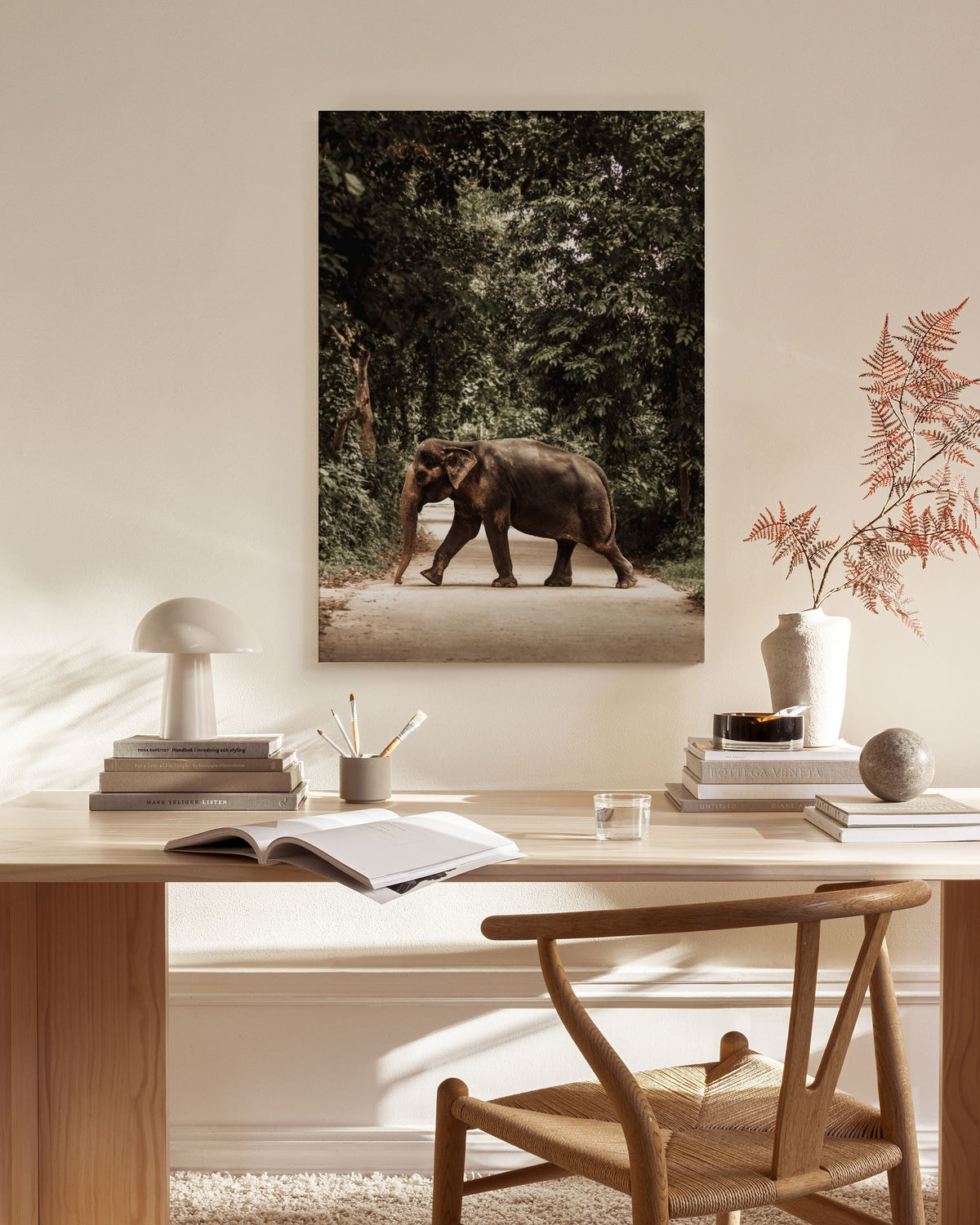 Path of Giants Canvas print