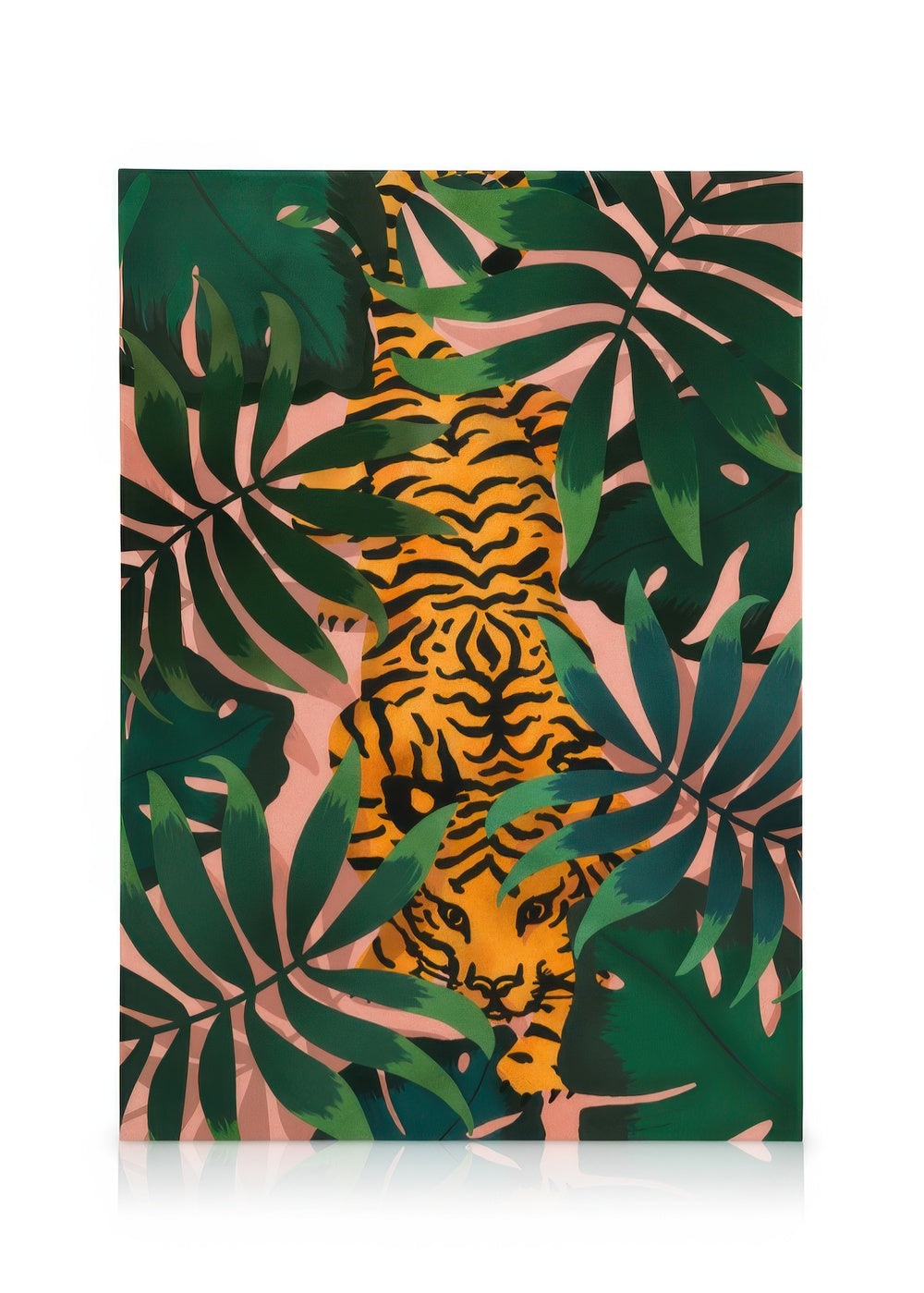 Tiger In Jungle Canvas print