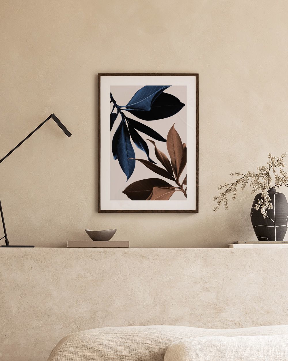 Blue Magnolia No1 Print