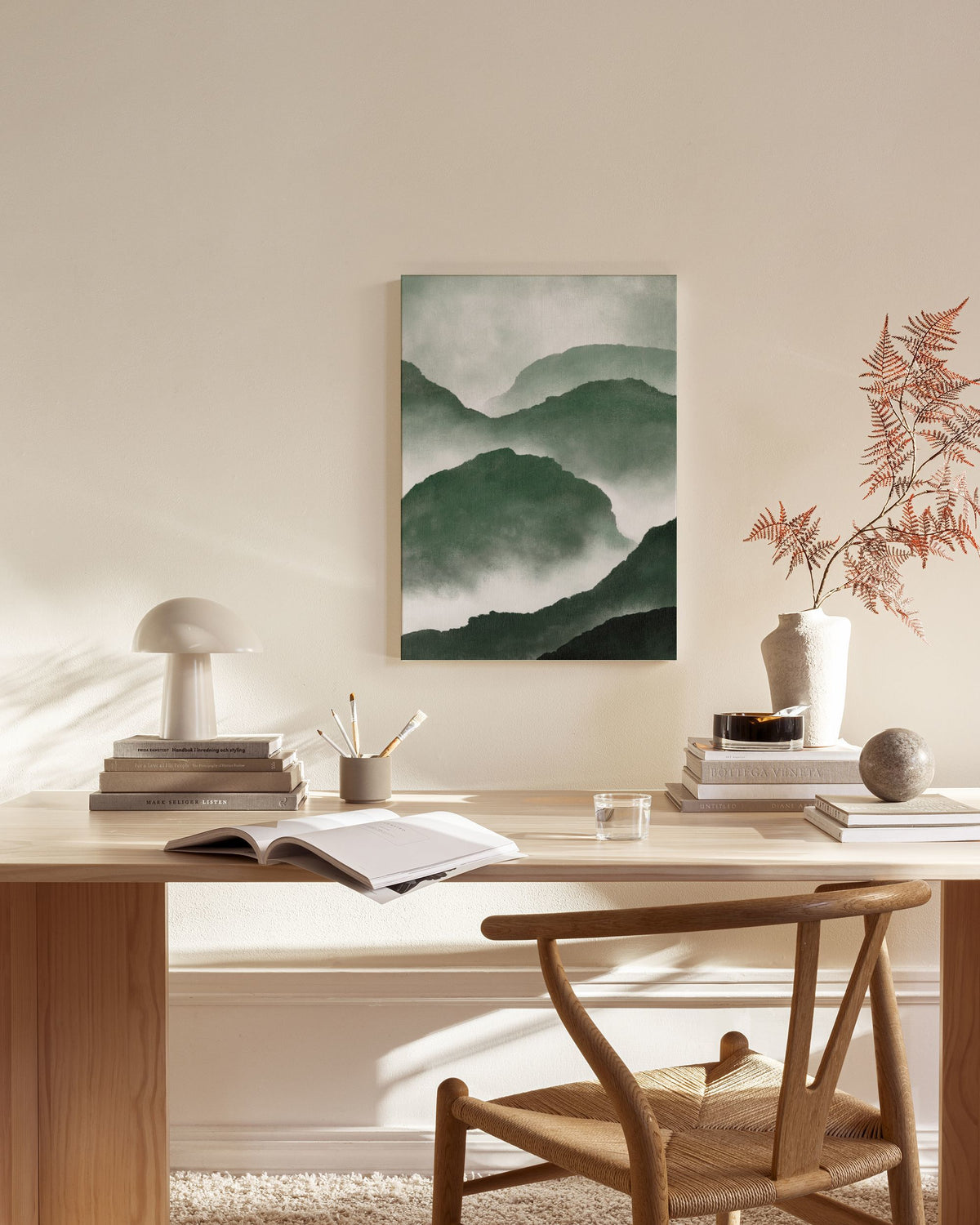 Mistscape No1 Canvas print