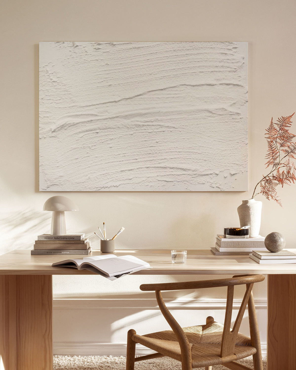 Plaster Texture Canvas print