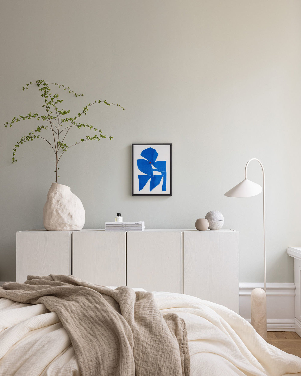 Berenice Hernandez - Azul Canvas print