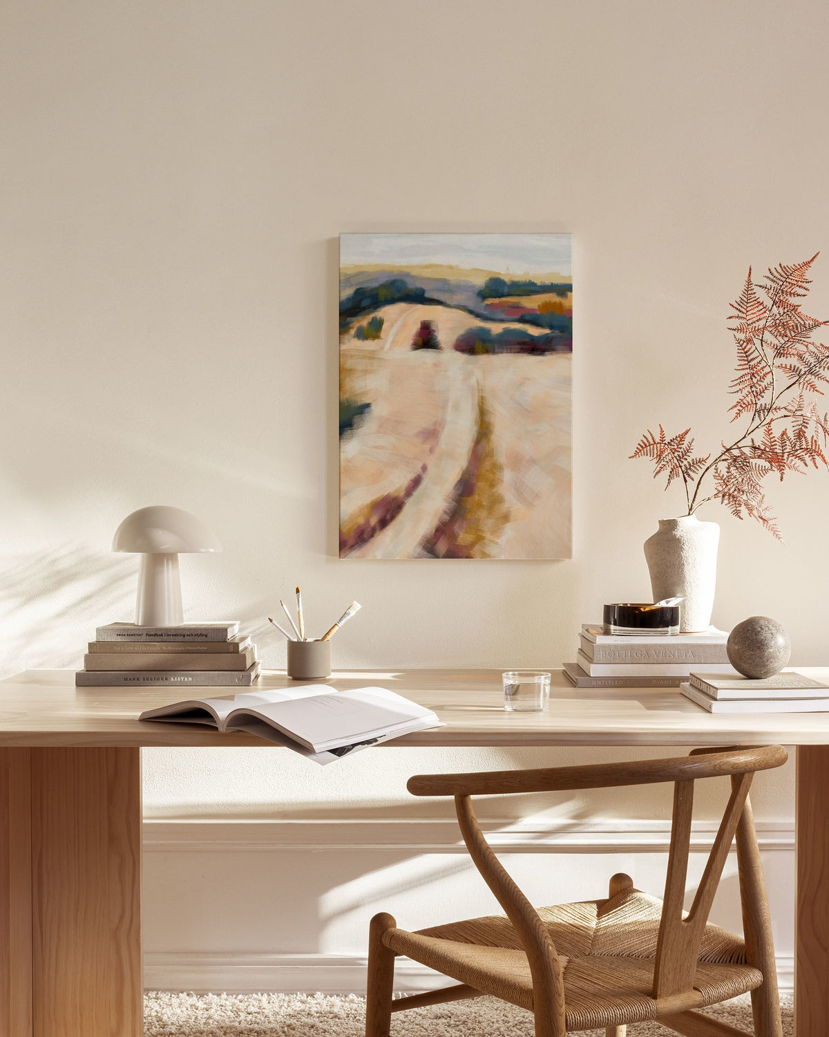 Les Collines No3 Canvas print