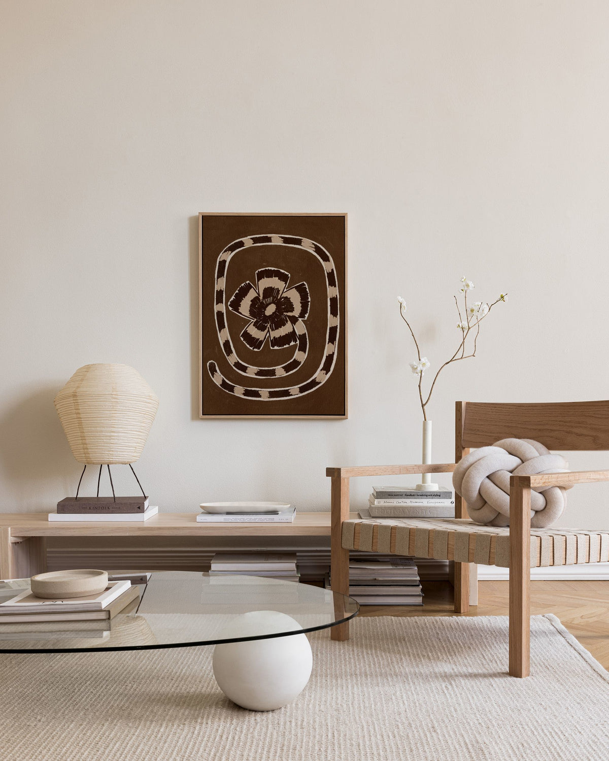 Shatha Al Dafai - Delicate Bloom 10 Canvas print