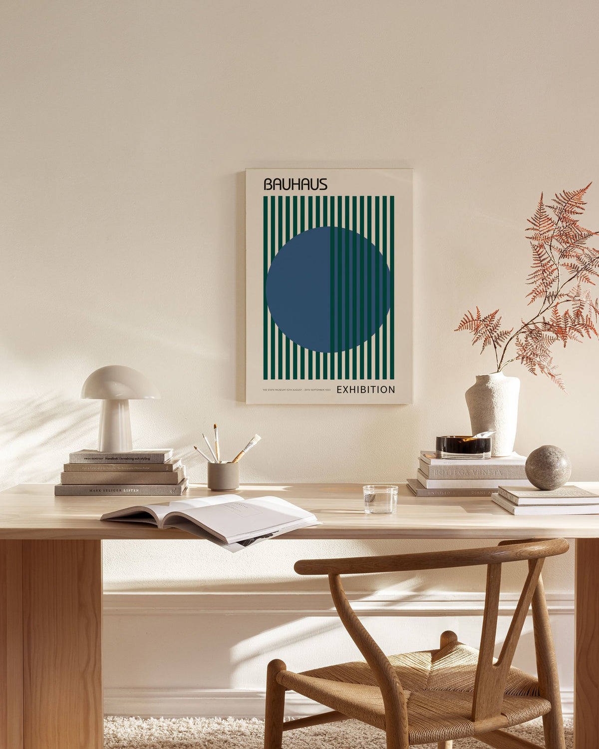Bauhaus Exhibition Canvas print