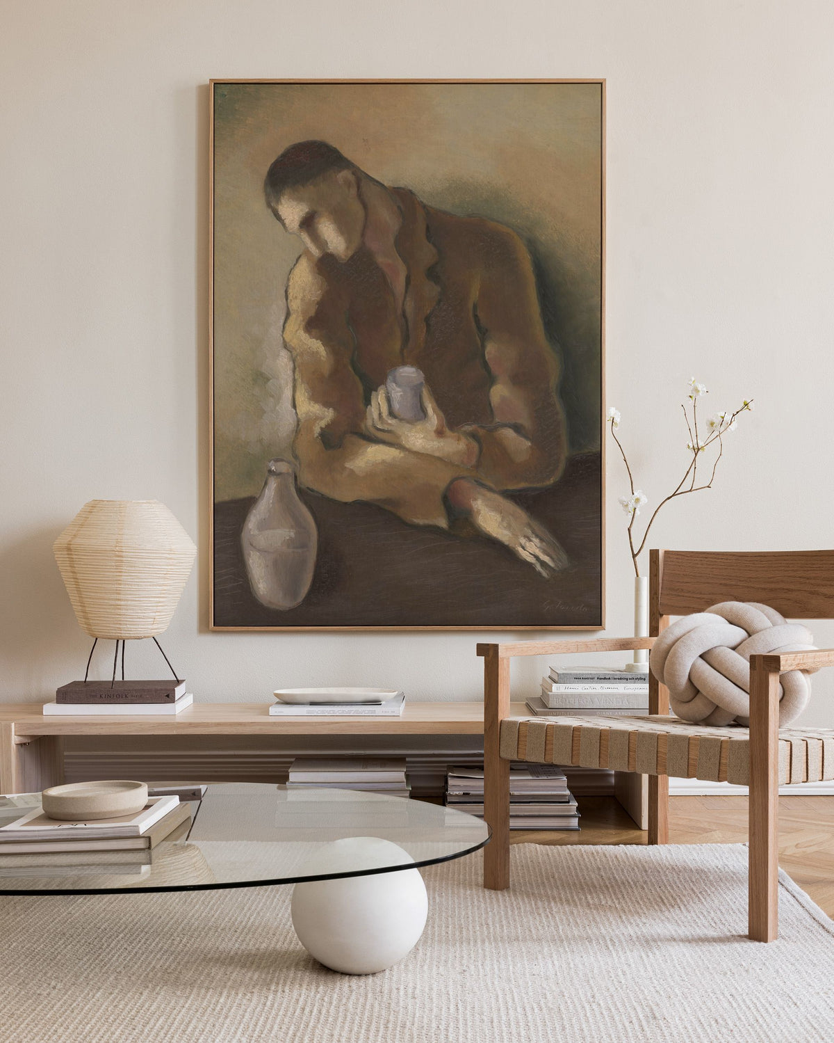 Mikuláš Galanda - Drunkard Canvas print