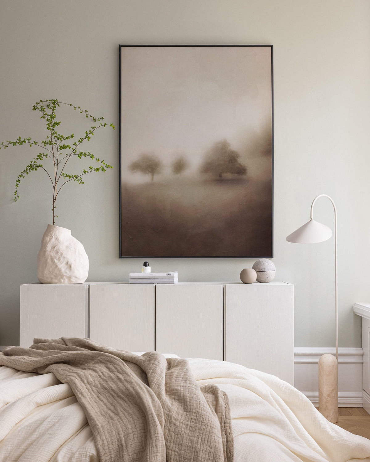 Silent Dawn Canvas print
