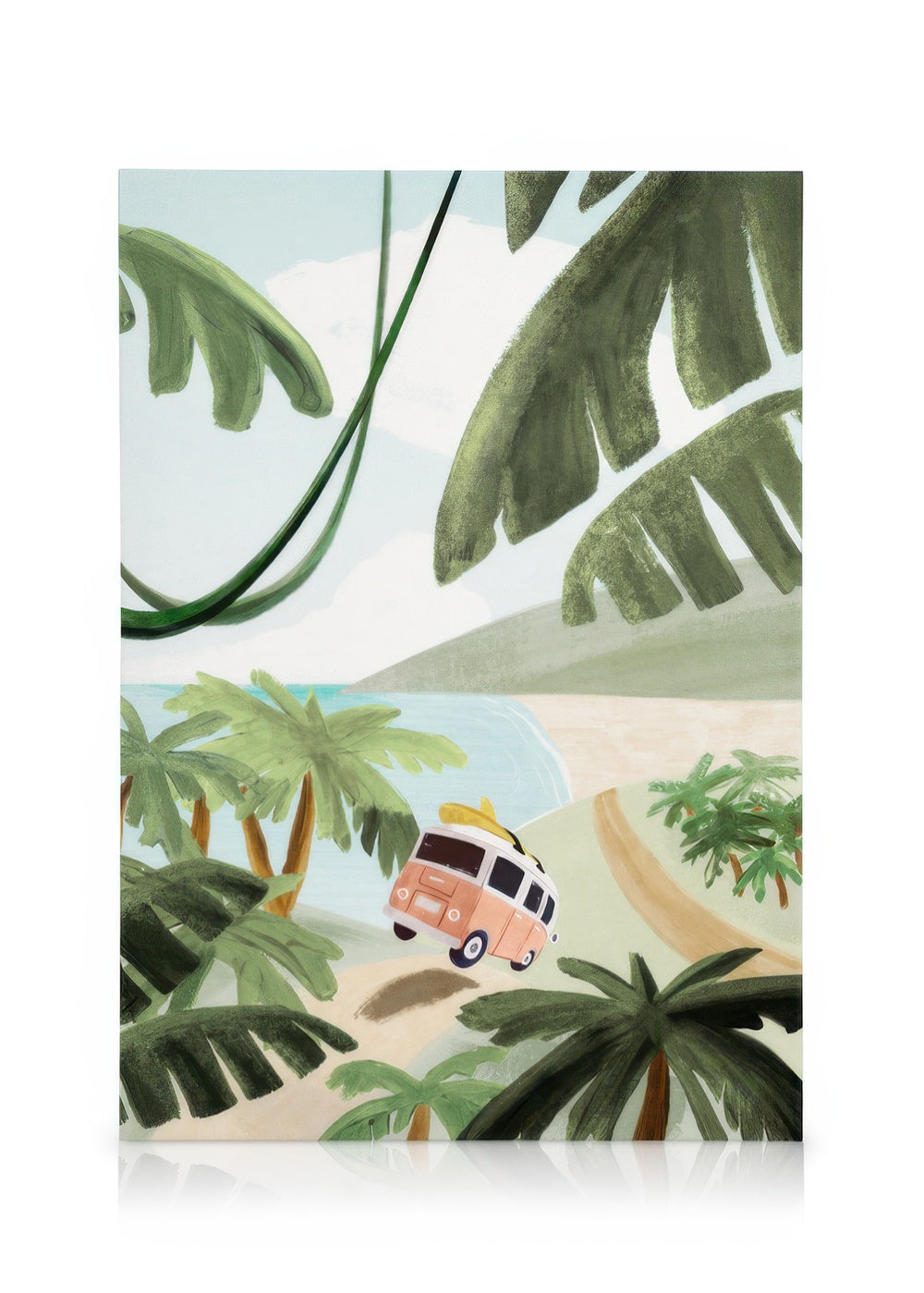 The Road Trip Canvas print