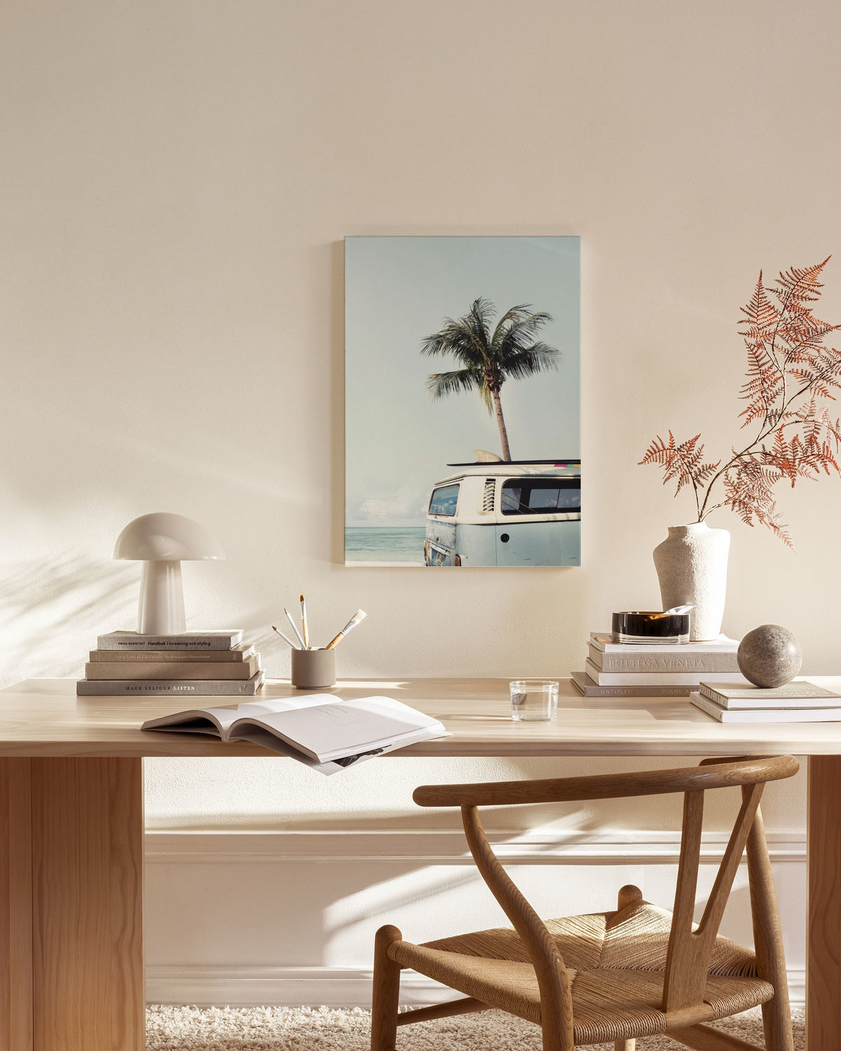 Surfers Van Canvas print