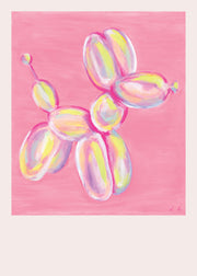 Colorful Balloon Dog Print