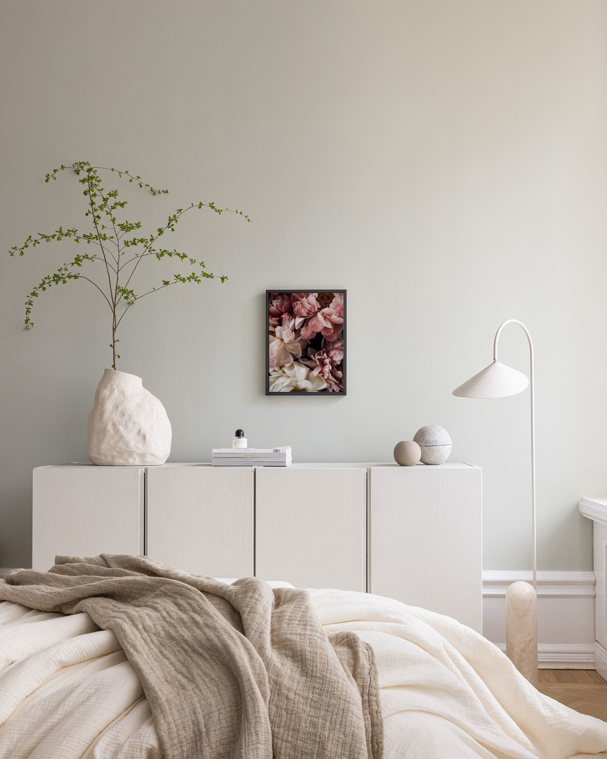 Flower Wall Canvas print