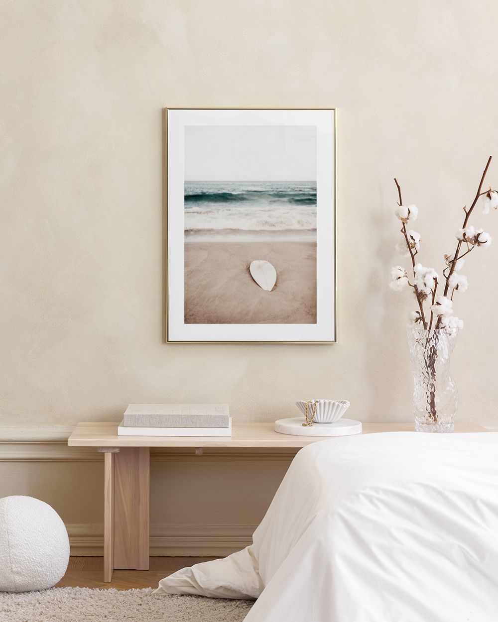 Surfing at Bondi Beach Print