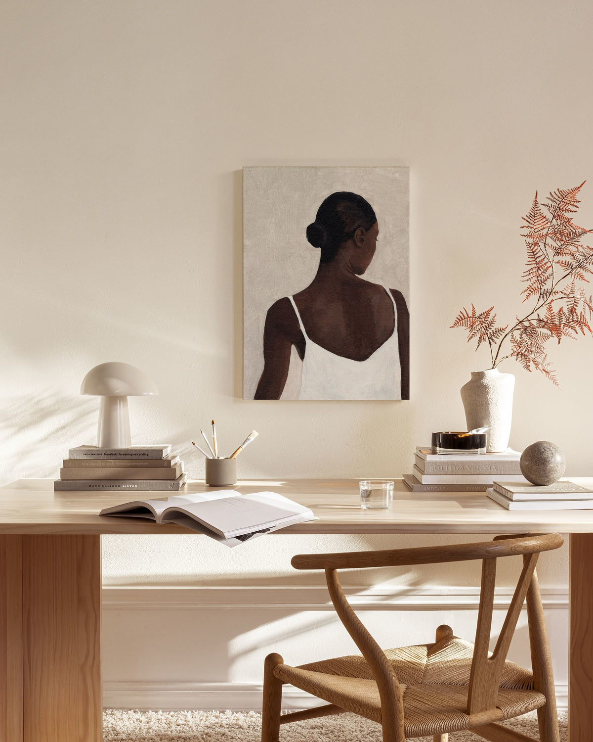 Acrylic Portrait Canvas print