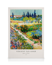 Van Gogh - Garden at Arles Canvas print