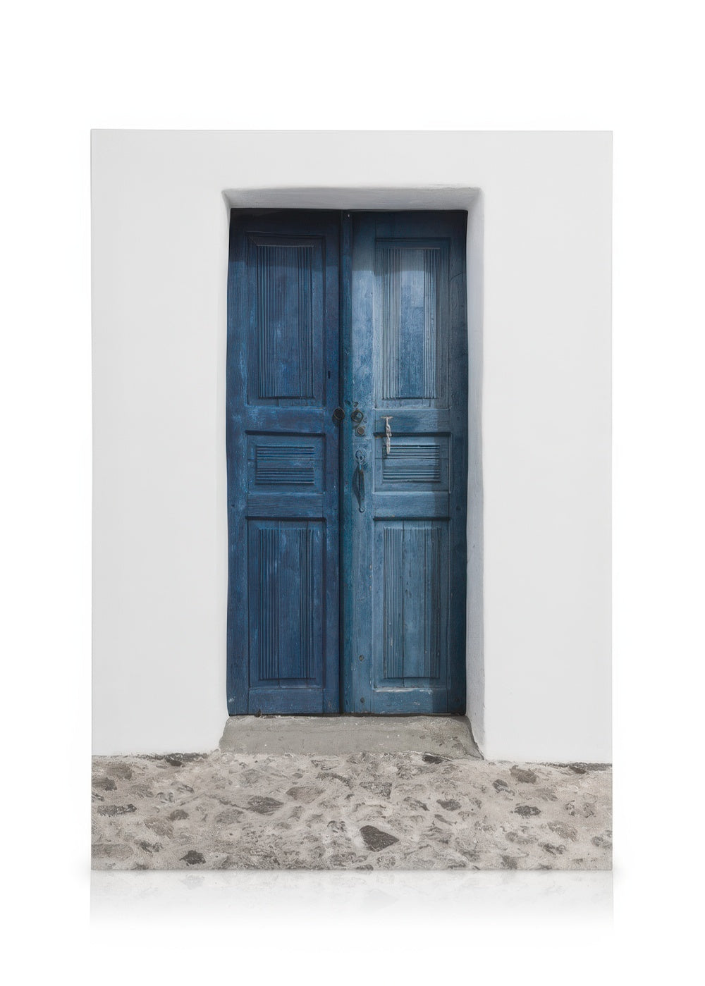 Oia Blue Door Canvas print