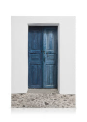 Oia Blue Door Canvas print