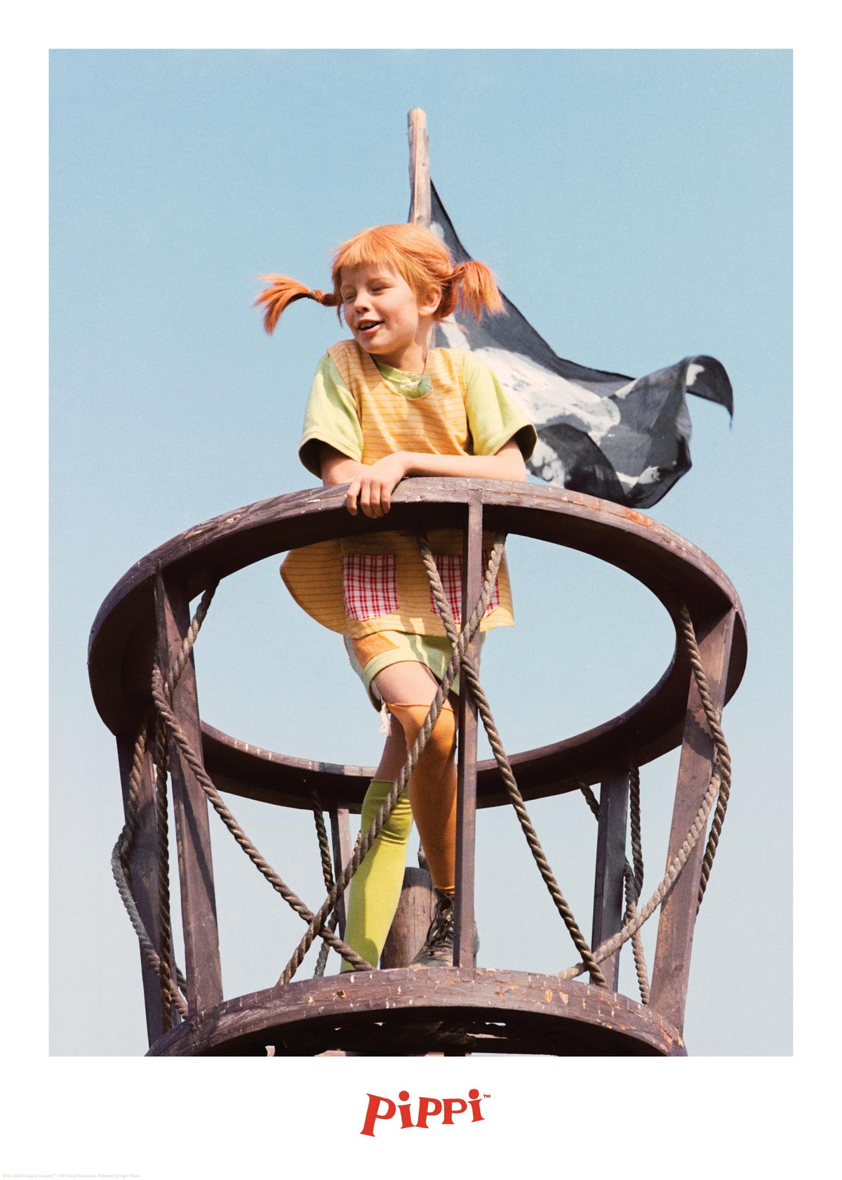 Pippi Longstocking Pirate Print
