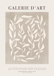 Le Pouvoir des Fleurs No1 Print